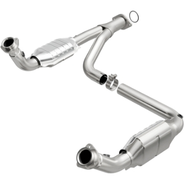 Picture of MagnaFlow Conv DF 07-09 Chevrolet-GMC Silverado-Sierra 2500 HD 6-0L Y-Pipe Assembly excludes Classic