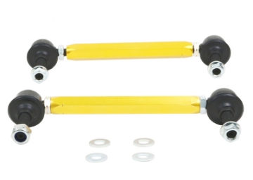 Picture of Whiteline Universal Swaybar Link Kit-Heavy Duty Adj Steel Ball w- 10mm Ball-Ball