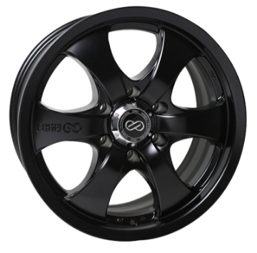 Picture of Enkei M6 Universal Truck&SUV 18x8-5 20mm Offset 6x114-3 Bolt Pattern 66-1mm Bore Black Wheel
