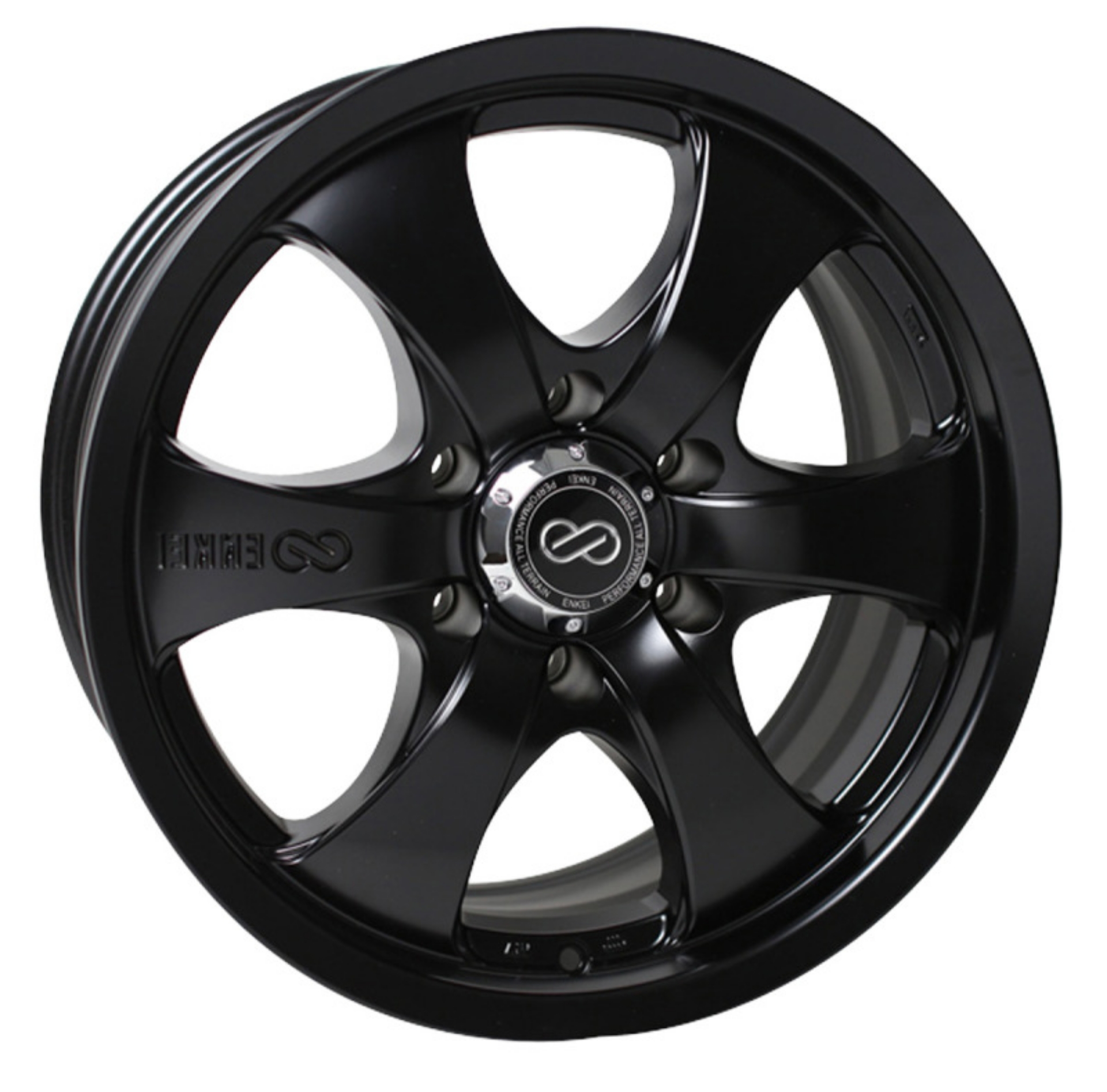 Picture of Enkei M6 Universal Truck & SUV 20x9 20mm Offset 6x139-7 Bolt Pattern 108-5mm Bore Black Wheel
