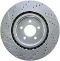 Picture of StopTech Select Sport 07-10 Ford Shelby Slotted and Drilled Left Rotor