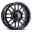 Picture of ICON Alpha 20x9 8x6-5in 19mm Offset 5-75in BS Gloss Black Milled Spokes Wheel