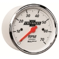 Picture of Autometer Arctic White GM 3-1-8in 7000RPM 4, 6, 8 Cyl Electrical Tachometer Gauge