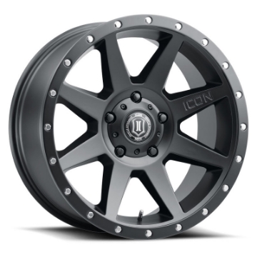 Picture of ICON Rebound 20x9 5x150 16mm Offset 5-625in BS Satin Black Wheel