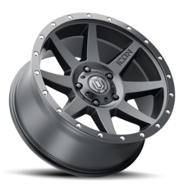 Picture of ICON Rebound 20x9 5x150 16mm Offset 5-625in BS Satin Black Wheel