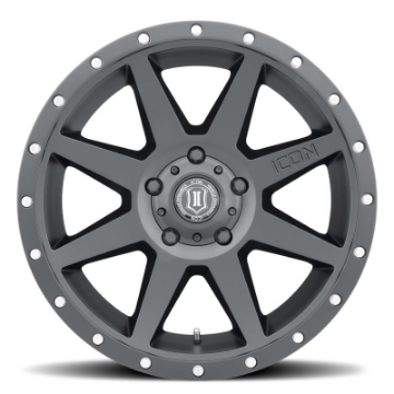 Picture of ICON Rebound 20x9 6x135 16mm Offset 5-625in BS Satin Black Wheel