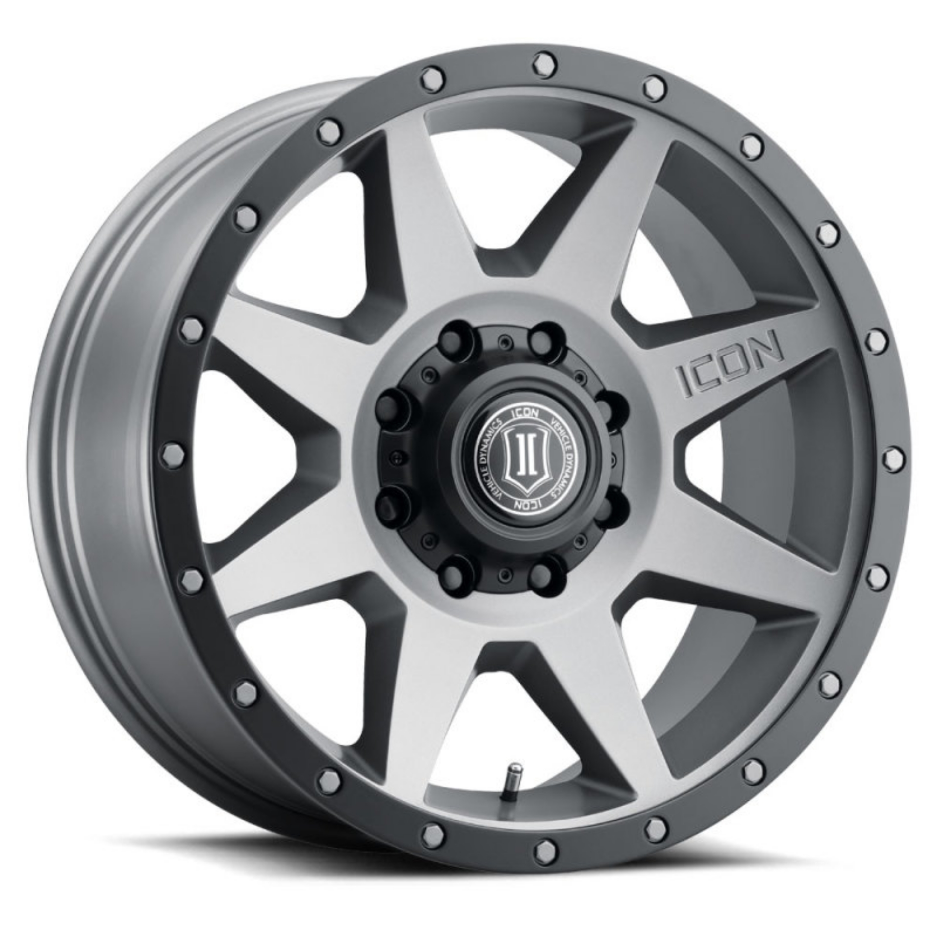 Picture of ICON Rebound 20x9 8x6-5in 12mm Offset 5-5in BS Titanium Wheel