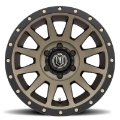 Picture of ICON Compression 18x9 5x150 25mm Offset 6in BS Bronze Wheel