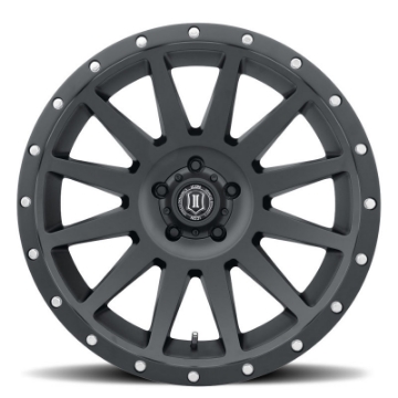Picture of ICON Compression 20x10 6x5-5 -19mm Offset 4-75inBS Satin Black Wheel