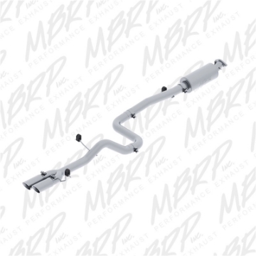 Picture of MBRP 14-19 Ford Fiesta ST 1-6L EcoBoost 3in Dual Outlet Alum Cat Back