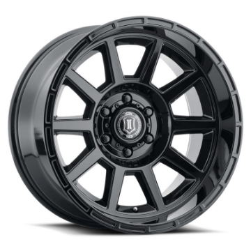 Picture of ICON Recoil 20x10 6x135 -24mm Offset 4-5in BS Gloss Black Wheel