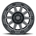 Picture of ICON Recoil 20x10 5x5 -24mm Offset 4-5in BS Gloss Black Milled Spokes Wheel