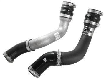 Picture of aFe BladeRunner 3in Black Intercooler Tubes Hot & Cold Side Kit for 13-14 Dodge RAM Diesel 6-7L td