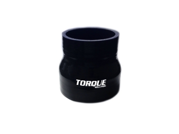 Picture of Torque Solution Transition Silicone Coupler: 2 inch to 3 inch Black Universal