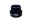 Picture of Torque Solution Transition Silicone Coupler: 4 inch to 5 inch Black Universal