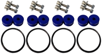Picture of Torque Solution Billet Bumper Quick Release Kit Combo Blue: Universal