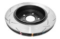 Picture of DBA 12-21 Jeep Grand Cherokee SRT-8 Rear Slotted T3 4000 Survival Series Uni-Directional Rotor