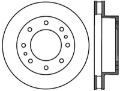 Picture of StopTech PowerSlot 02-08 Chevy Avalanche - 99-06 Silverado Left Front Slotted Cryo Rotor