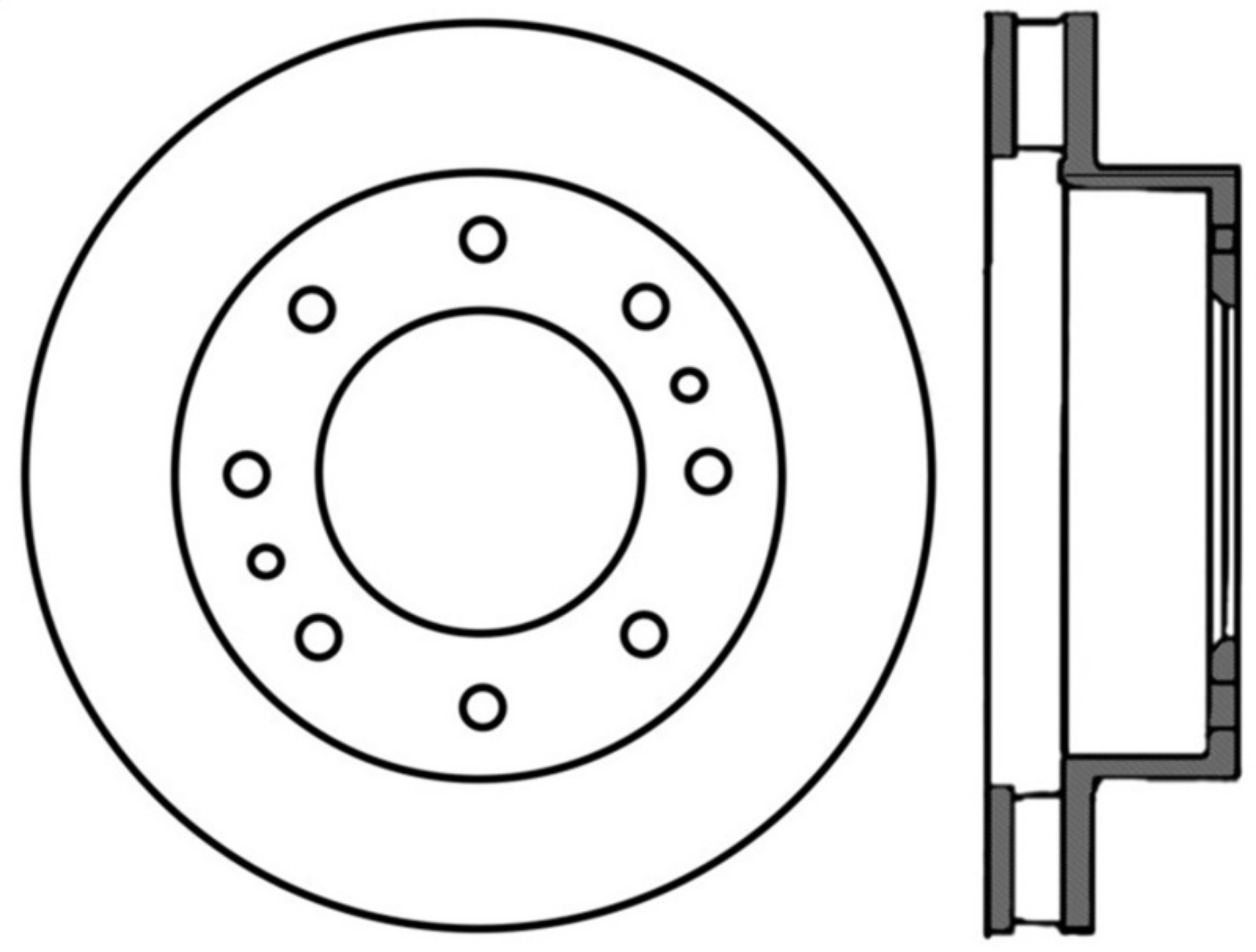 Picture of StopTech PowerSlot 02-08 Chevy Avalanche - 99-06 Silverado Right Front Slotted Cryo Rotor