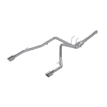 Picture of MBRP 2014 Dodge Ram 1500 3-0L EcoDiesel 2-5in Filter Back Exhaust Dual Split Rear Exit Alum