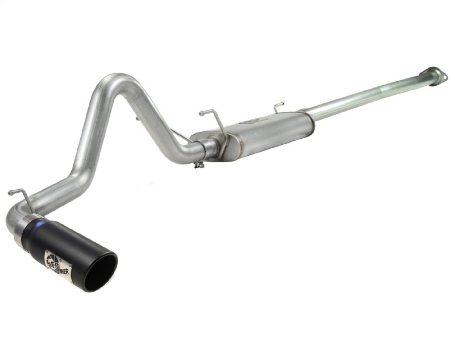 Picture of aFe MACH Force XP 2-5in Cat-Back Stainless Steel Exhaust System w-Black Tip Toyota Tacoma 13-14 4-0L