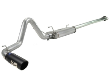 Picture of aFe MACH Force XP 2-5in Cat-Back Stainless Steel Exhaust System w-Black Tip Toyota Tacoma 13-14 4-0L