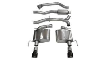 Picture of Corsa 2013-2019 Cadillac ATS Sedan 2-0L A-T Black Sport Dual Rear Cat-Back Exhaust