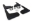 Picture of Rally Armor 20-26 Tesla Model Y, Juniper Y Black UR Mud Flap w-Blue Logo