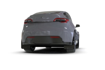 Picture of Rally Armor 20-26 Tesla Model Y, Juniper Y Black UR Mud Flap w-Dark Grey Logo