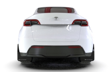 Picture of Rally Armor 20-26 Tesla Model Y, Juniper Y Black UR Mud Flap w-Red Logo