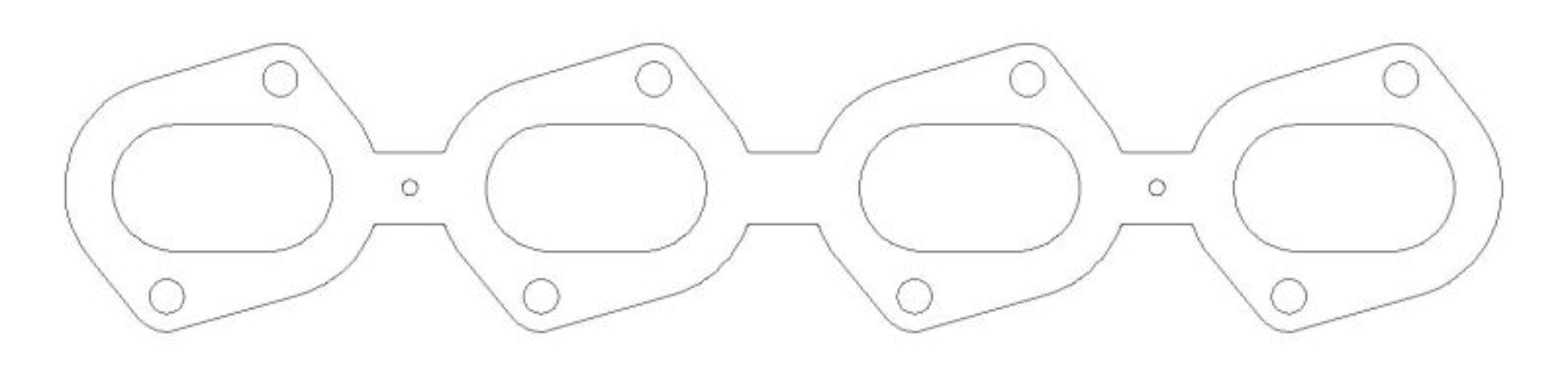 Picture of Cometic Ford 4-6L-5-6L DOHC Modular V8 -030in MLS Exhaust Gasket