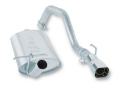 Picture of Borla 88-90 Jeep Wrangler 4-2L 4WD Cat-Back 2-25x2in Single Square Intrcld Rr 2-75x2-5in Sqr x6-5in