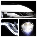 Picture of Spyder BMW X5 E70 07-10 Xenon-HID AFS High-Power LED Headlights - Black PRO-YD-BMWE7007AFSHIDAP-BK