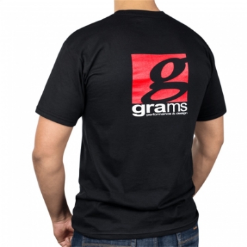 Picture of Grams Performance and Design Logo Black T-Shirt - L