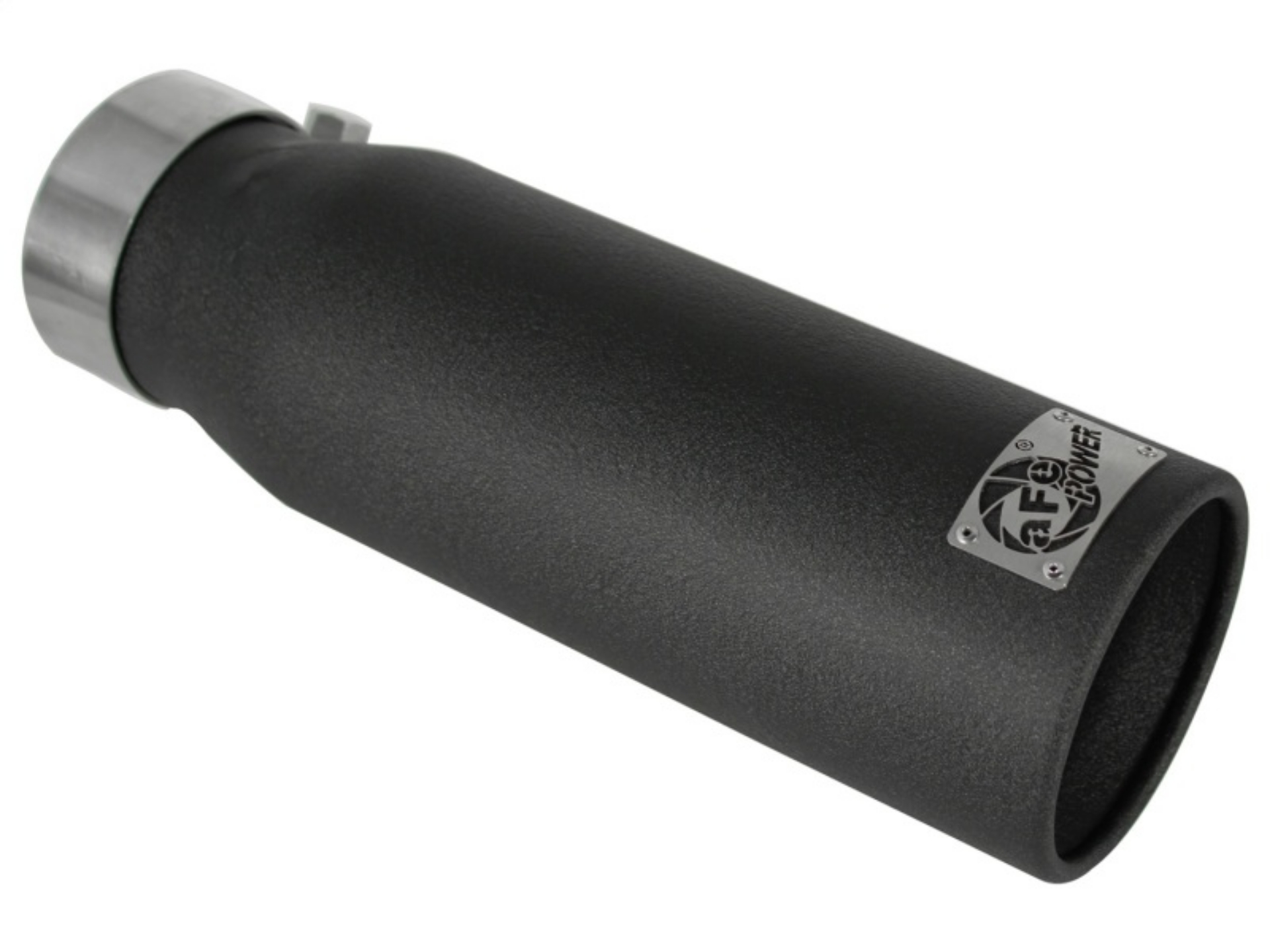 Picture of aFe MACHForce XP Exhausts Tips SS-304 EXH Tip 3in x 4Out x 12L Bolt-On blk