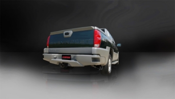 Picture of Corsa 2002-2006 Chevrolet Avalanche 5-3L V8 3in Sport Cat-Back Exhaust w- twin 4in Black Tips