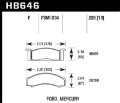 Picture of Hawk 68-73 Ford Mustang - 68-71 Torino - 68-71 Montego - 68-73 Cougar HPS Street Front Brake Pads