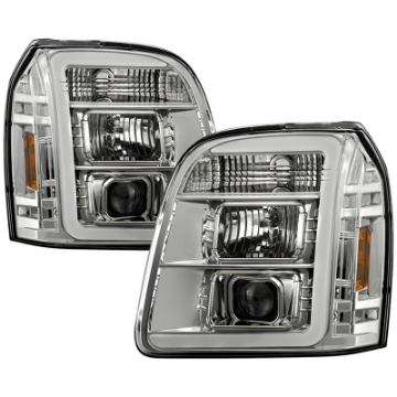 Picture of Spyder GMC Yukon 07-14-Denali 07-14 -XL 07-14 V2 Projector Headlights - Chrome PRO-YD-GY07V2SI-C