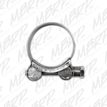 Picture of MBRP Universal 1-5in Barrel Band Clamp - Stainless NO DROPSHIP