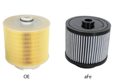Picture of aFe MagnumFLOW Air Filters OER Pro DRY S 05-11 Audi A6 Quattro C6 V6 3-2L