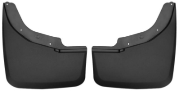 Picture of Husky Liners 15 Chevrolet Silverado 3500 HD Black Dually Rear Mud Guards