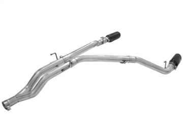 Picture of aFe MACHForce XP DPF-Back Exhaust 3in SS w- 5in Black Tips 2014 Dodge Ram 1500 V6 3-0L EcoDiesel