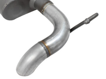 Picture of aFe Scorpion Exhaust System Axle Back Aluminized Hi-Tuck 07-17 Jeep Wrangler JK V6 3-6-3-8L
