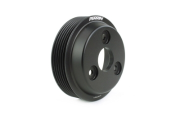 Picture of PERRIN 15-21 Subaru WRX - 18-20 Crosstrek - 14-18 FXT Lightweight Water Pump Pulley - Blk