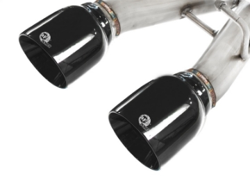 Picture of aFe MACHForce XP Exhaust 304SS Cat-Back w- Black Tips 2008 VW Golf R32 V5 3-2L