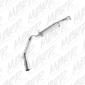 Picture of MBRP 04-07 Ford 6-0L E-250-350 Van 4in Cat Back Single Side Exit Alum Exhaust