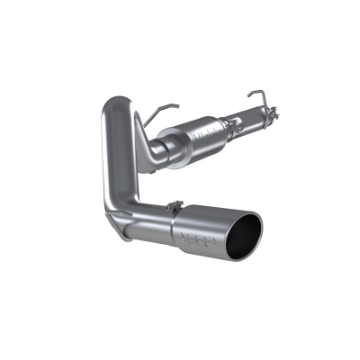 Picture of MBRP 04-07 Ford 6-0L E-250-350 Van 4in Cat Back Single Side Exit Alum Exhaust