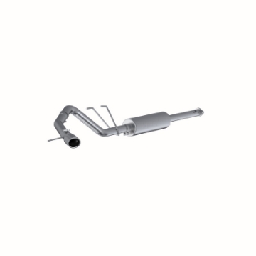 Picture of MBRP 01-05 Toyota Tacoma 2-7-3-4L 4x4 Only 2-5in Cat Back Single Side Exit Alum Exhaust System