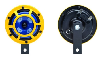Picture of Hella Sharptone Horn Kit 12V 415-350Hz Yellow 3BB922000731 = H31000001 Min Qty 360