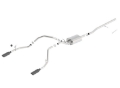 Picture of Borla 14 Silv-Sierra C-B Exhaust ATAK 1500 5-3L V8 AT-MT 2&4WD Ext Cab 78-7 WB - Black Chrome